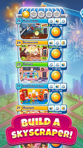 Pocket Tower: Building Game & Megapolis Kings  screenshots 1