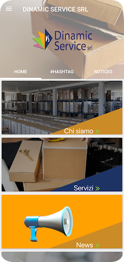 Android application DINAMIC SERVICE SRL screenshort