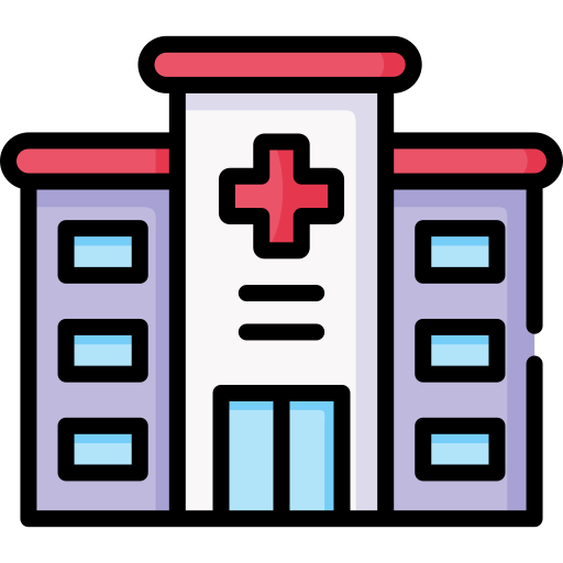 Hospital information. logo