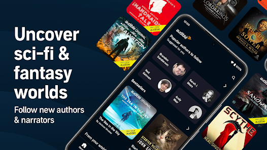 Appli Audible - un livre audio gratuit à télécharger - Psyway