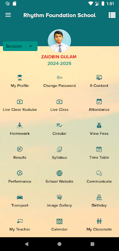 Android application Rhythm Foundation School screenshort