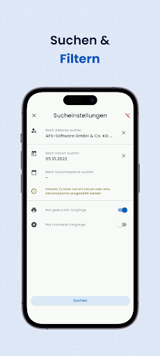 AFS WaWi-ToGo Screen 2