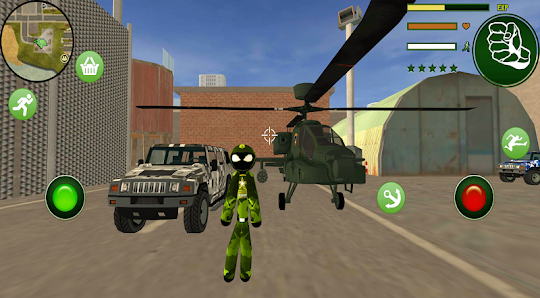 Stickman Us Army Rope Hero Counter OffRoad Crime 2