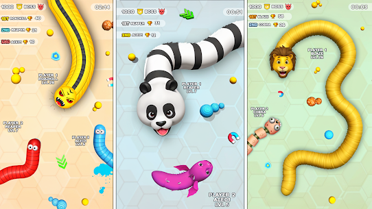 Worms .io Hungry Game 4