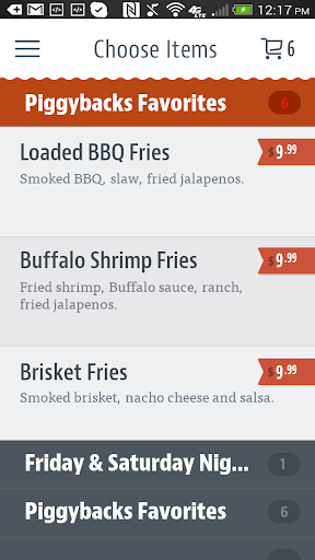 Piggybacks BBQ and Catfish