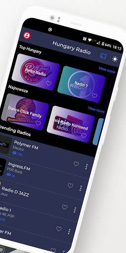 Radio Hungary Screen 2