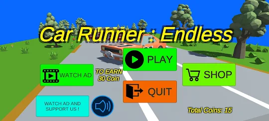 Car Runner : Endless
