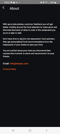 Eatyan - Restaurant/Food Guide 18