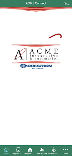 Android application ACME Connect screenshort