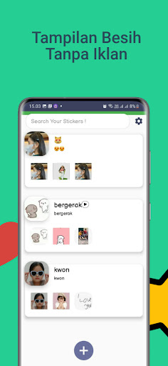 StudioX Sticker Animate For WA Screen 2