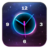Galaxy Clock Widget App icon