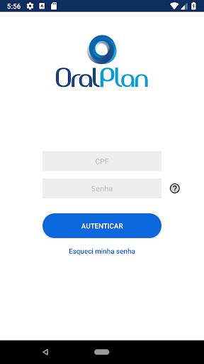 Android application OralPlan Cliente screenshort