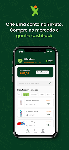 Cashback Cartão Enxuto Screen 2