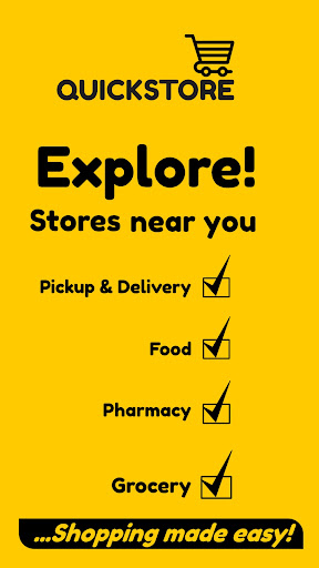 Android application Quickstore app screenshort
