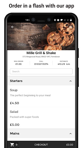 Mille Grill & Shake Screen 2