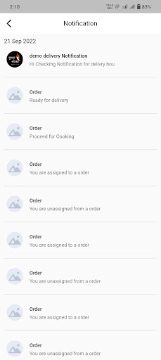 ChulhaChoka delivery Partner Screen 2