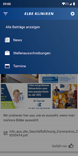 Elbe Kliniken Screen 2
