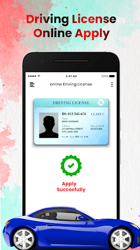 Driving License Apply Online Screen 3