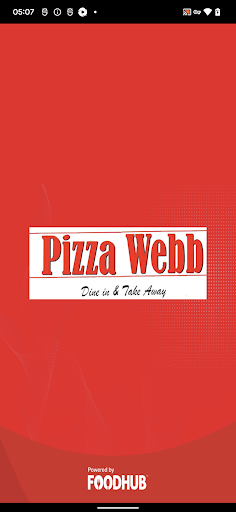 Android application Pizza Webb screenshort