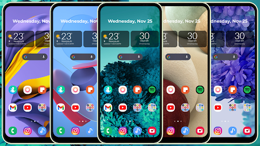 Samsung A15 Launcher & Themes Screen 2