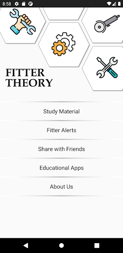 Android application Fitter Theory screenshort