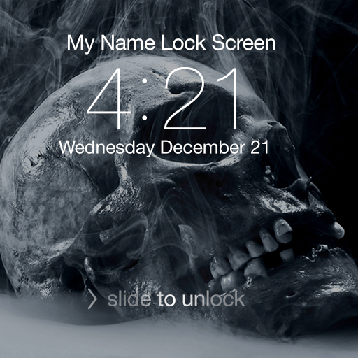 Skull Lock Screen logo