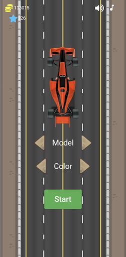 Highway infinity racing 2D Screen 2