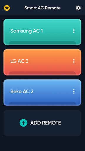 Air Conditioner Remote Control screenshot