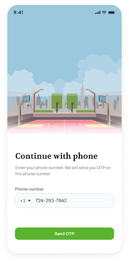 Android application Go Arena screenshort