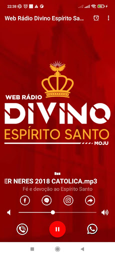 Rádio Divino Espírito Santo Screen 2