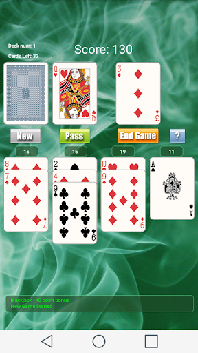 Android application 21 Solitaire Game screenshort