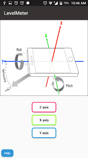 LevelMeter Screen 2
