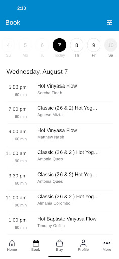 House of Hot Yoga Screen 2