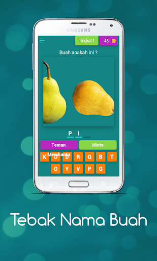 Android application Kuis Tebak Nama Buah screenshort