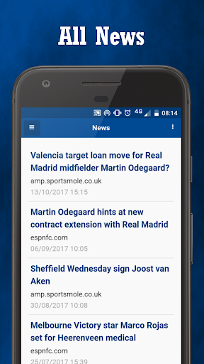Android application Heerenveen News screenshort