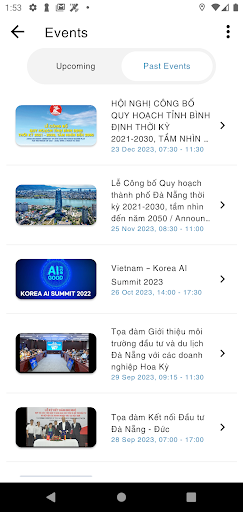 Eventomorrow Screen 2