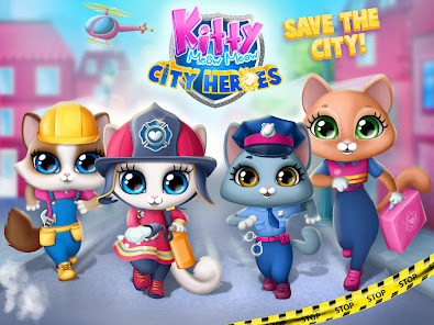Captura 17 Kitty Meow Meow City Heroes android