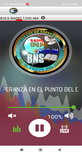 BNS RADIO Screen 2