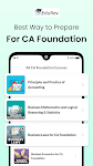 screenshot of CA Foundation ICAI Preparation