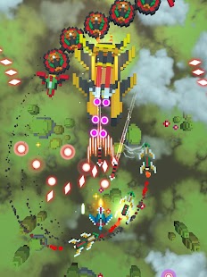 Sky Wings: Pixel Fighter 3D Screenshot