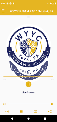 WYYC AM1250 & FM98.1 Radio Screen 3