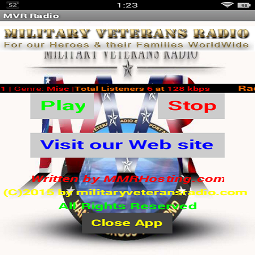 Military Veterans Radio logo