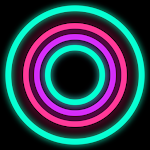 Cover Image of Descargar Neon Glow Rings - Icon Pack  APK