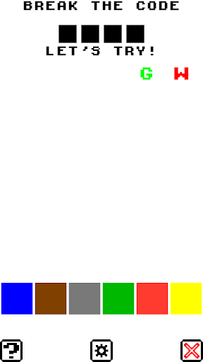 Code Breaker Screen 2