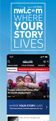 Android application NWI Times screenshort