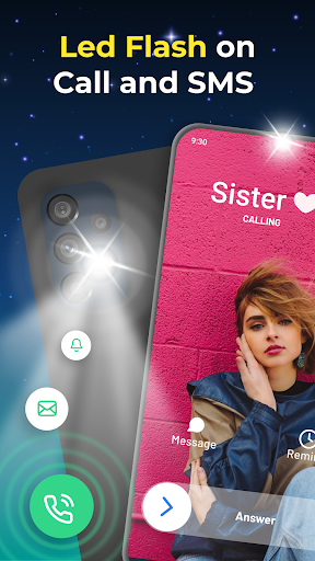 Flash Alert on Call and SMS Screenshot 1 - AppWisp.com