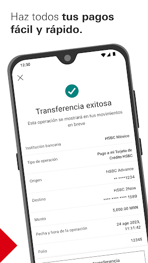 HSBC México Screen 3