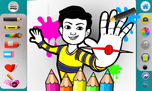 Rudra game coloring