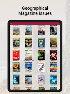 Geographical Magazine Screenshot