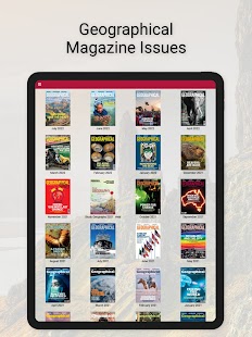 Geographical Magazine Tangkapan layar